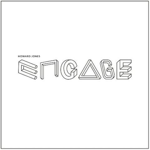 The front cover of Howard Jones Engage album