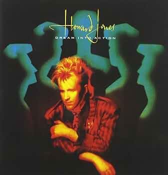 The front cover of Howard Jones Dream Into Action album