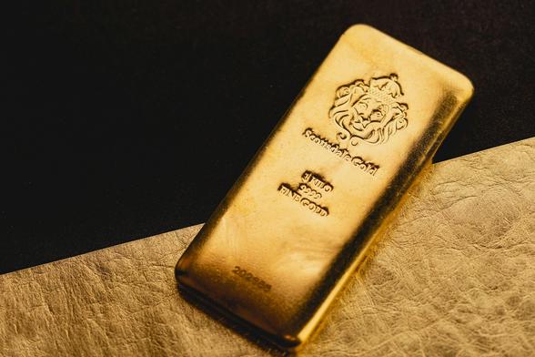 A gold bar (Scottsdale mint/Unsplash)
