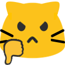 :blobcatthumbsdown: