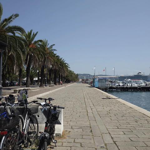 The port in La Spezia