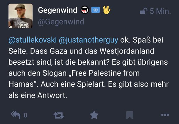 Tröt von @Gegenwind@chaos.social: 