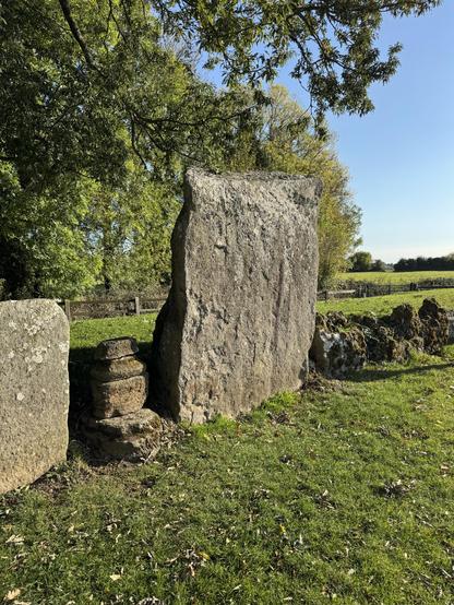 A large stone in the Grange Stone Circle, Éire