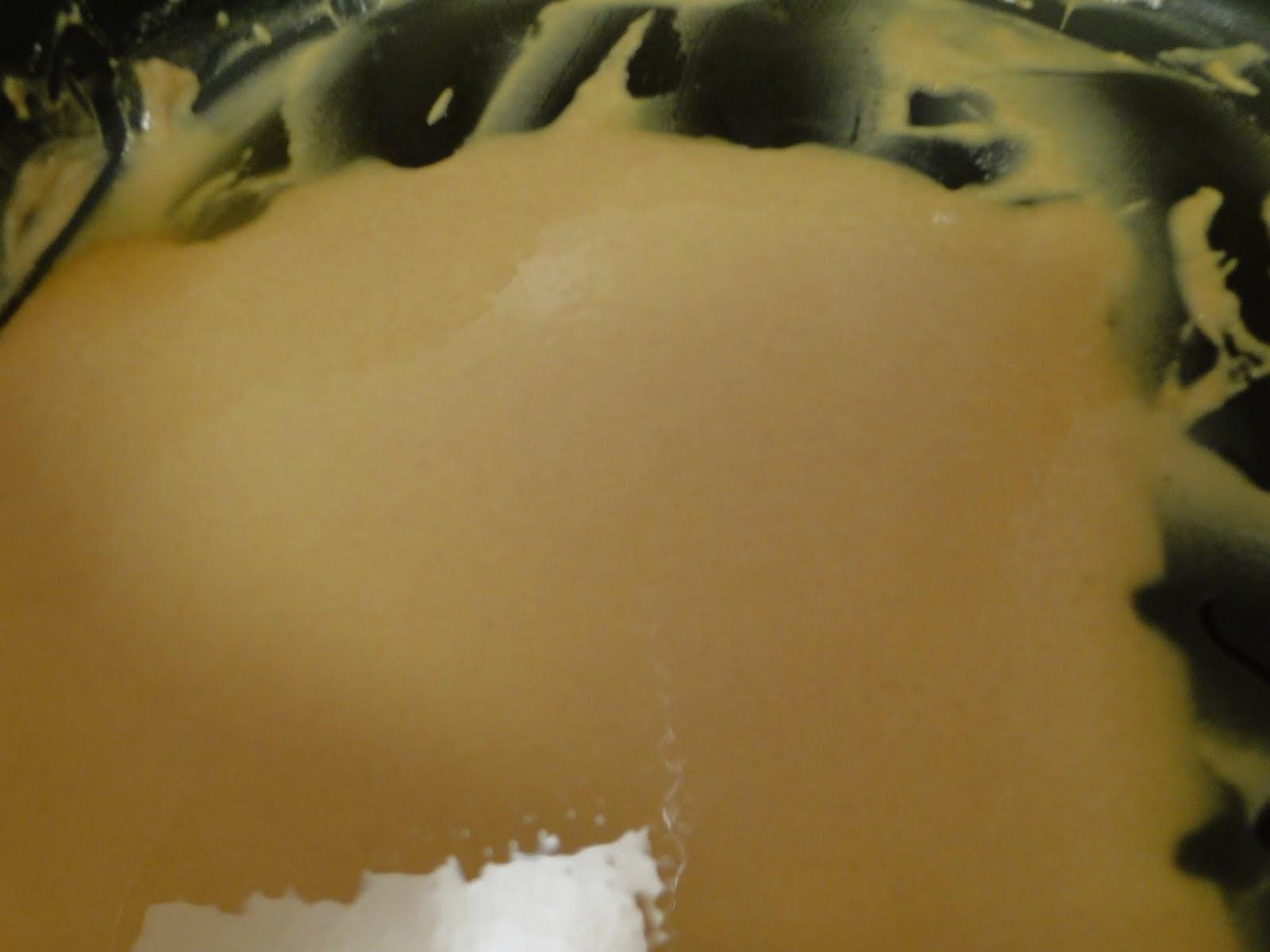 Butter roux, four hours browning. A butter roux will never get as dark as those NOLA roux. Don't want to scorch the butter.