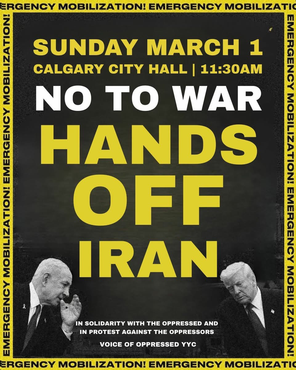 #yyc #Calgary #No #WeDoNotConsent Hands Off Iran