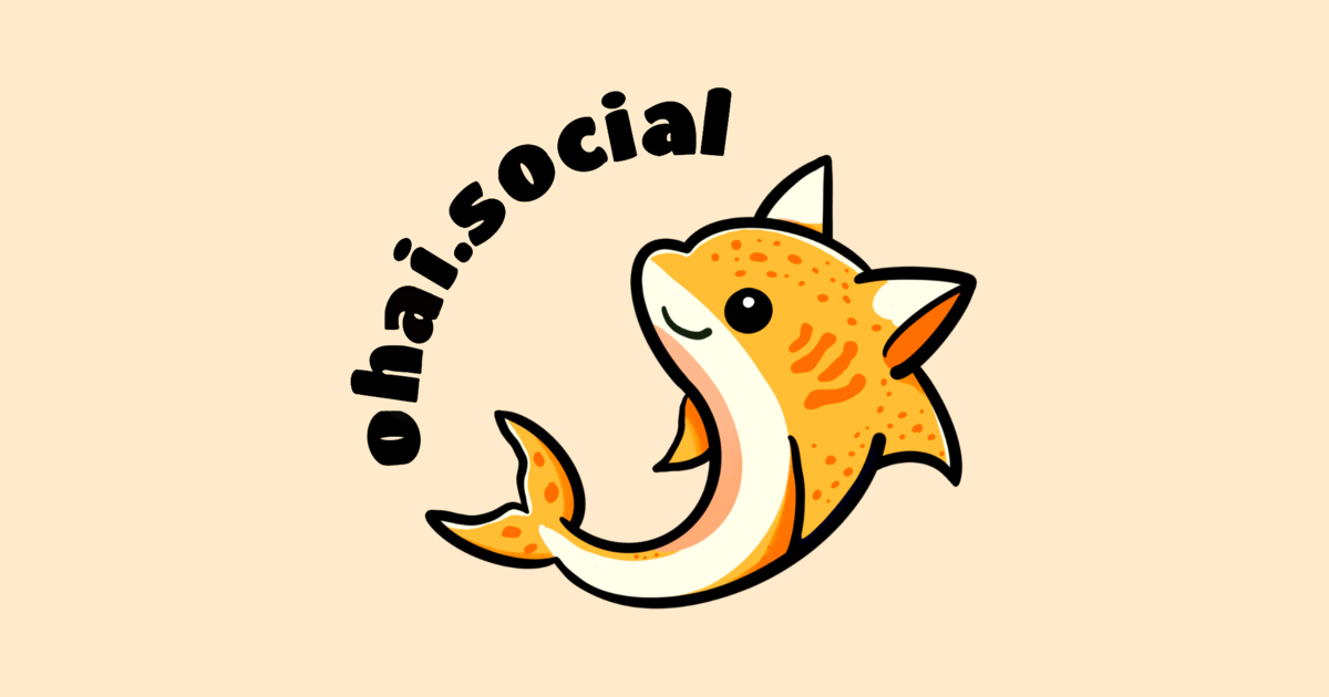 A cozy, fast and secure Mastodon server where everyone is welcome. Run by the folks at ohai.is.